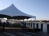 Century tent on water